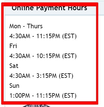 njmcdirect working hours and timings