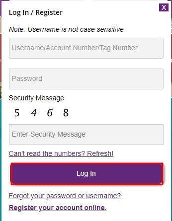 Log in to NJ E-ZPass