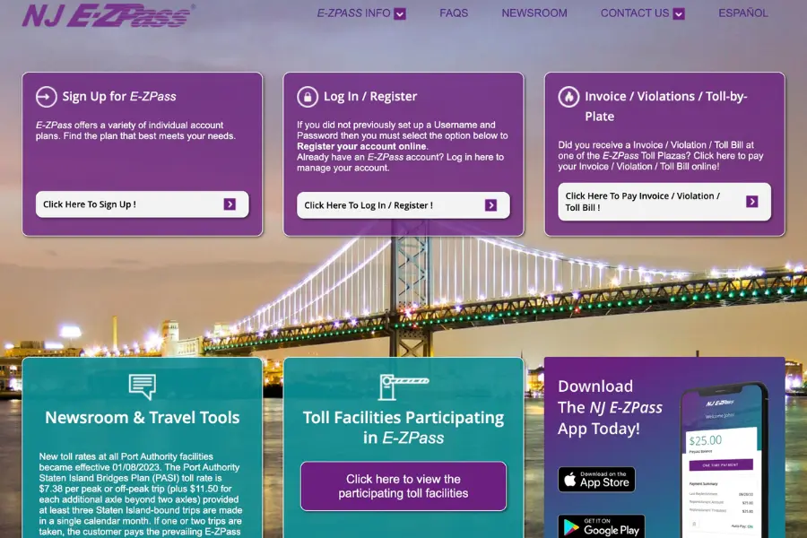 NJ E-ZPass