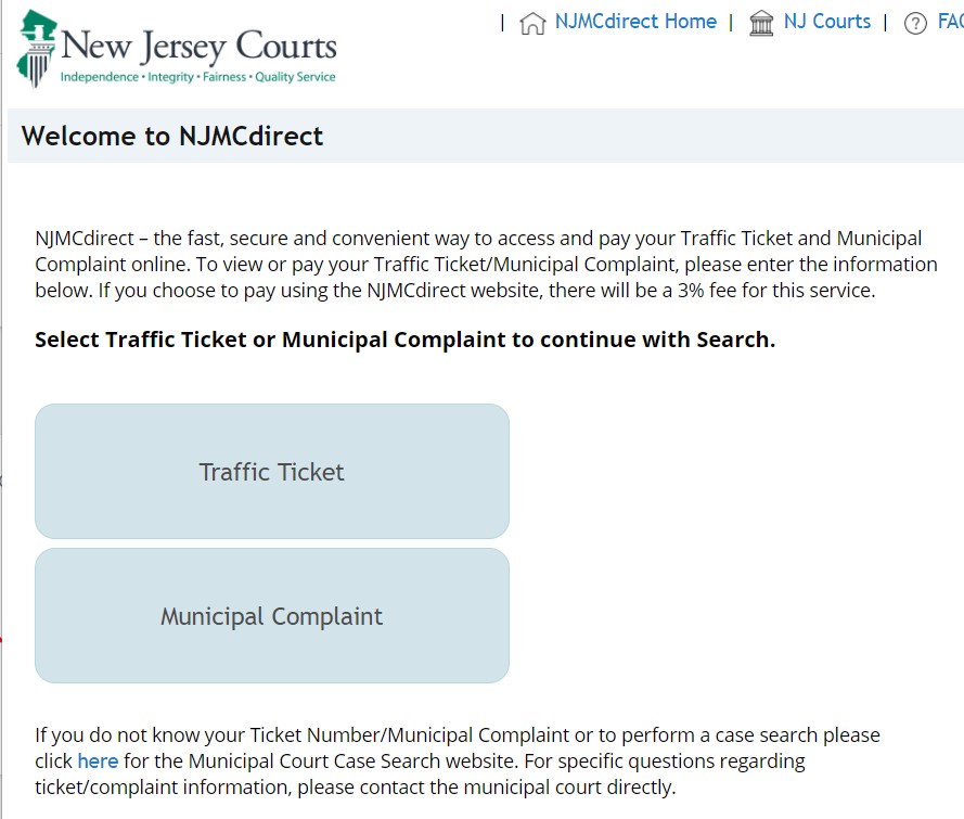 Pay NJ Traffic Tickets Online Parking Speeding Other   Pay NJ Parking Tickets Online 